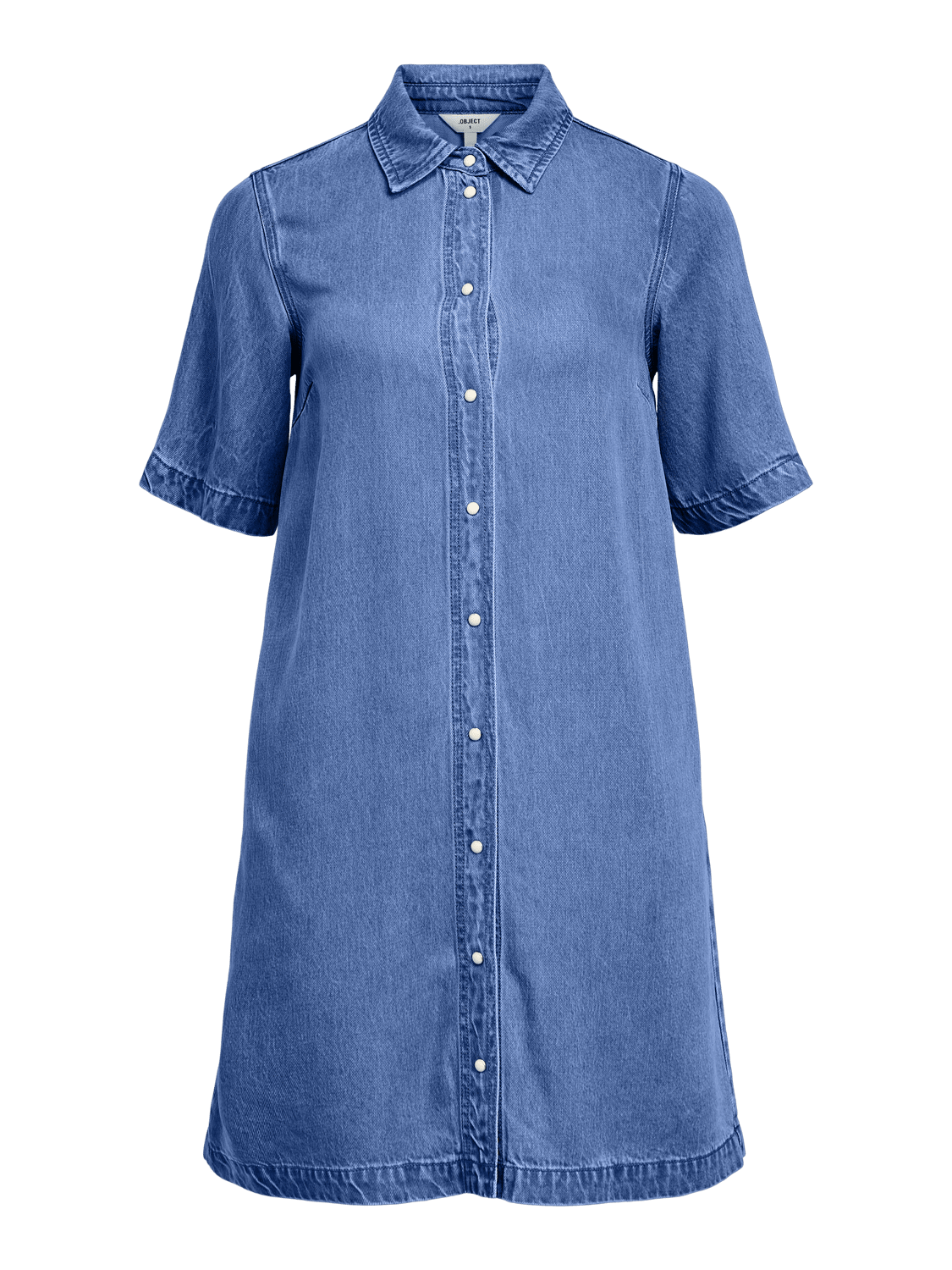 OBJFRAME Short Dress - Medium Blue Denim - VERO MODA & VILA Bergvik